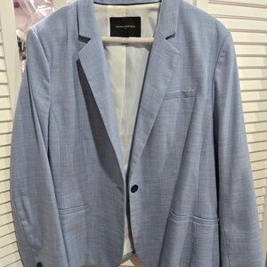 Large blue blazer